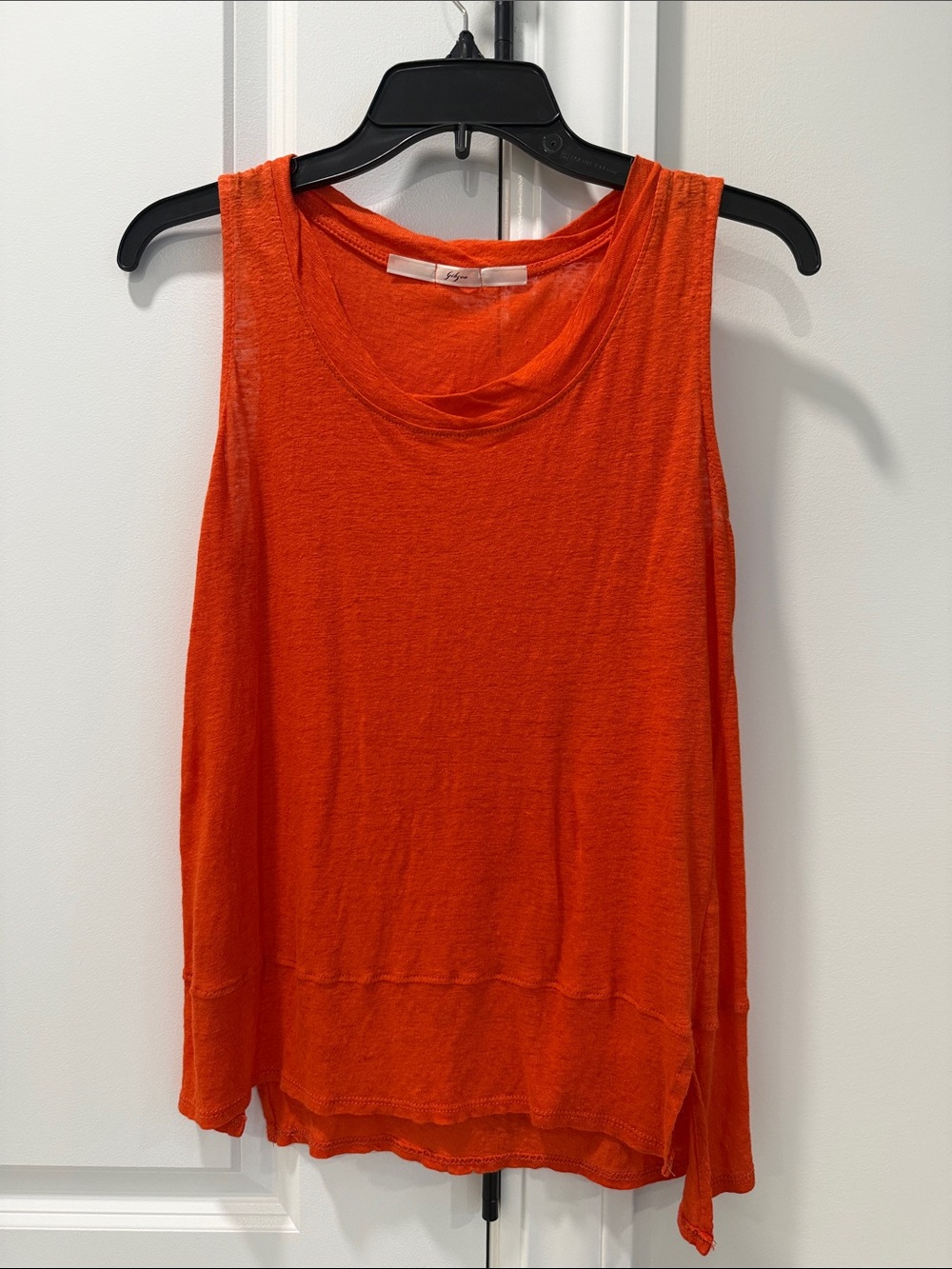 Gibson Bright Orange Sleeveless Tank
